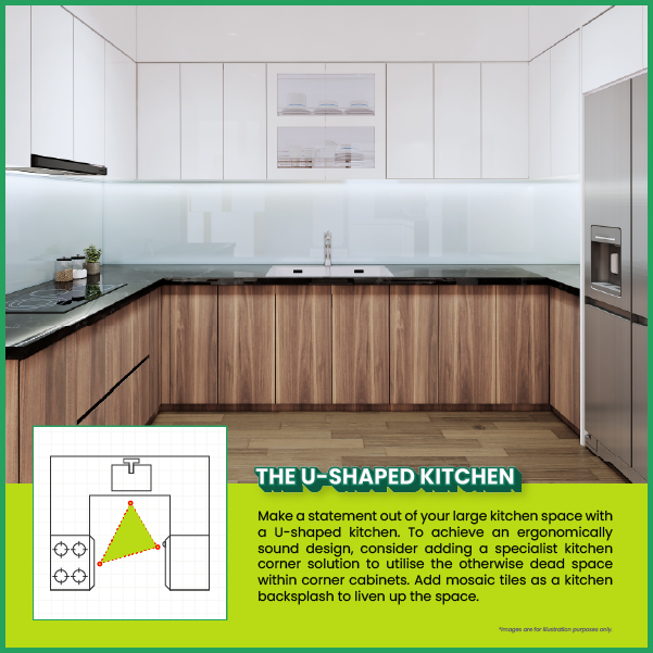 The U-shaped Kitchen​