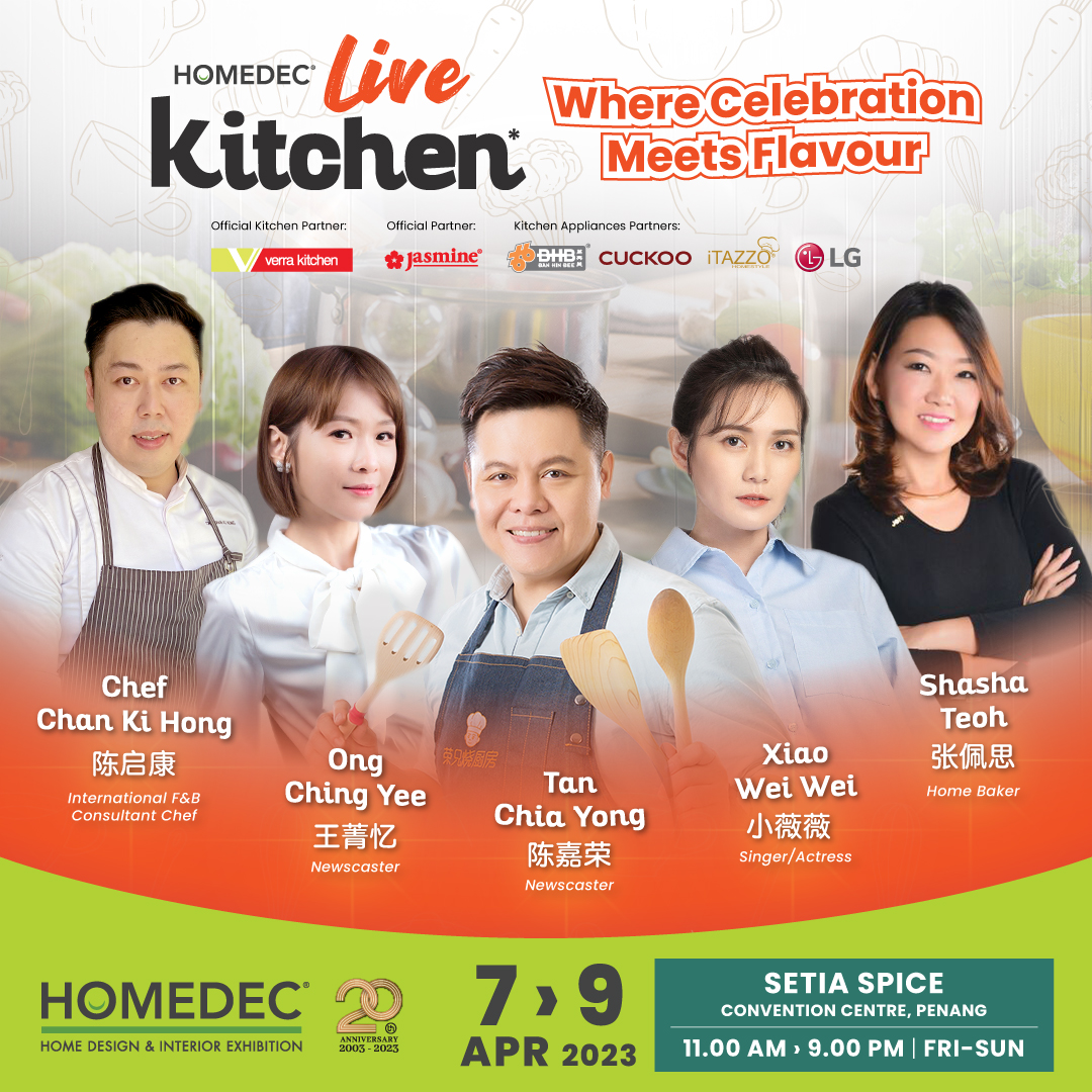HOMEDEC Live Kitchen at Penang