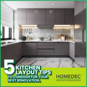 5 Kitchen layouts tips